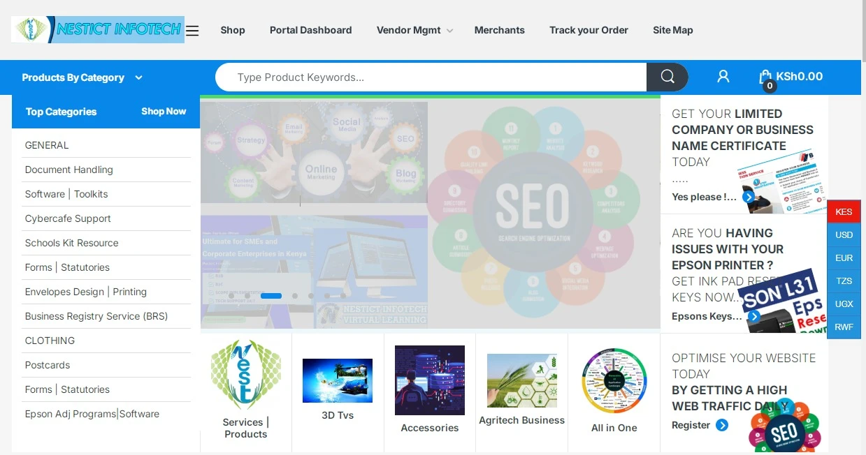 Nestict Cloud : Merchant Center promo